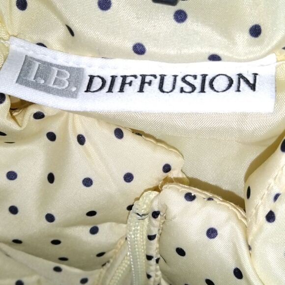 Women's Polka-dot Printed Puffer Vest Jacket Coat - Picture 8 of 8